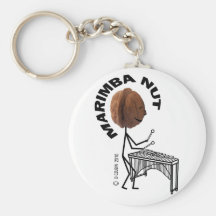 Écrou de Marimba Porte-clef