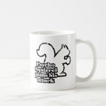 Écureuil psychopathe mug