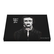 Edgar Allan Poe Impression Sur Toile