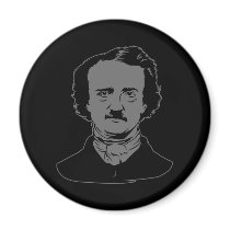 Edgar Allen Poe Raven magnets