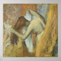 Edgar Degas - cheveux 1900-05 de vanité de toilett Posters