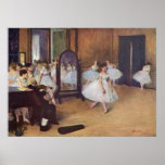 Edgar Degas - huile 1872 de ballerine de danseur d Affiches