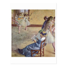 Edgar Degas - huile de Madame Cardinal 1878 de cla Cartes Postales