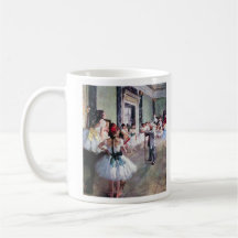 Edgar Degas - la classe de danse Mug À Café