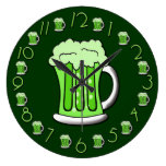 Édition de Jour de la Saint Patrick d'horloge de l
