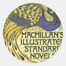 Édition du paon de MacMillan Autocollants