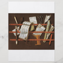 Edouard Collier - support de lettre Prospectus En Couleur