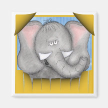 Edouard l'éléphant magnets