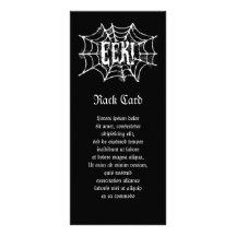 EEK de toile d'araignée Double Carte Personnalisée