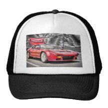 Effet blanc noir classique exotique de voiture de  casquette