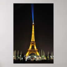 Effiel par nuit affiches