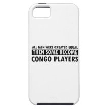 Également créée conception de joueurs du Congo Coques iPhone 5
