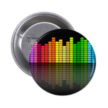 Égaliseur coloré w/Reflection, techno fraîche de m Badge