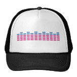 égaliseur de bruit de club de musique casquettes
