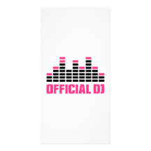 Égaliseur officiel du DJ Cartes Avec Photo