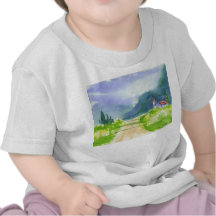 Église de pays t-shirts