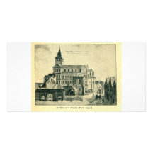 Église de St Simeon (nigra de Porta) Treve ou Trie Photocarte Customisée