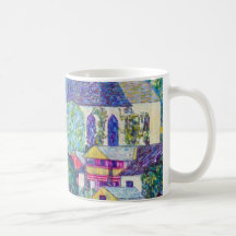 Église de St Wolfgang par Gustav Klimt, art victor Mug À Café