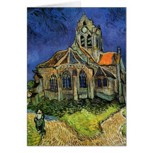 Église de Van Gogh chez Auvers Carte