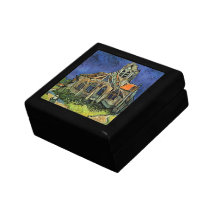 Église de Van Gogh chez Auvers, impressionisme vin Boîte À Souvenirs