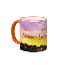 Église du Christ au verger de Johnson - coucher du Mugs