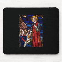 Église Windows 02 Tapis De Souris