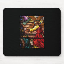Église Windows 053 Tapis De Souris
