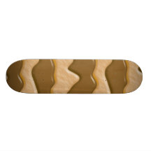 Égouttements - beurre d'arachide de chocolat plateaux de skateboards