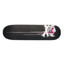 Égouttements de Suédois de jet - noir/magenta Plateau De Skate