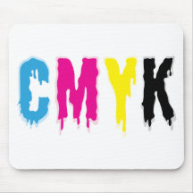 Égoutture CMYK Tapis De Souris
