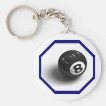 Eightball Keychain Porte-clés