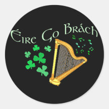 Eire vont des autocollants de Brach