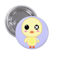 Ejiki le poussin badge avec épingle