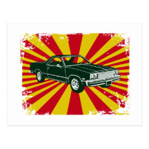 EL 1977 de Chevrolet Camino Carte Postale