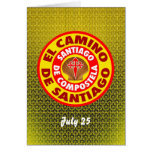 EL Camino De Santiago Carte De Vœux