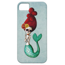 El Dia de Muertos Mermaid Étui iPhone 5