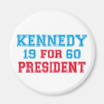 Élection 1960 de Kennedy Magnets Pour Réfrigérateur