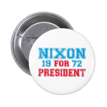 Élection 1972 de Nixon Badges Avec Agrafe