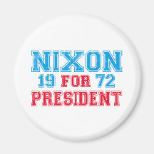 Élection 1972 de Nixon Magnets Pour Réfrigérateur