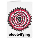 électrification saluant l'intérieur carte-vide