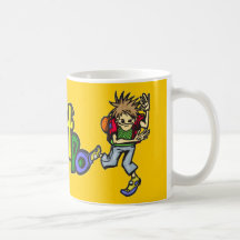 Électro danse mugs à café