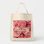 Élégance de rose de rose sacs fourre-tout