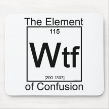 Élément WTF Tapis De Souris
