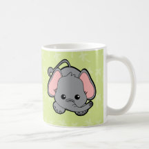 Éléphant Cutie de bébé Mugs