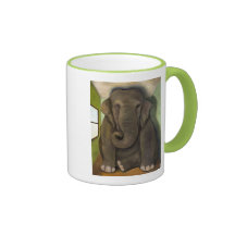 Éléphant dans la chambre mugs
