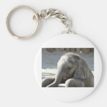 éléphant de bébé porte-clés