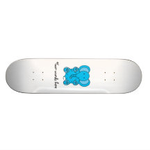 Éléphant de bleus layette skateboards personnalisés