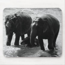 Éléphant de Mousepad Tapis De Souris