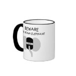 Éléphant de Ninja ! Mug À Café