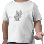 Éléphant gris mignon t-shirt